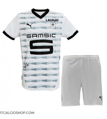 Stade Rennais Seconda Maglia Bambino 2024-25 Manica Corta (+ Pantaloni corti)